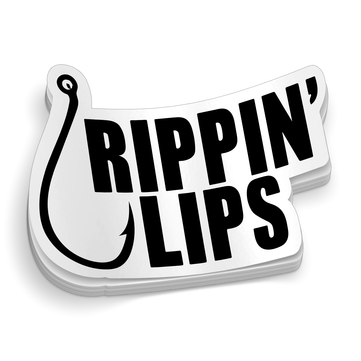 Crappie Fish Rippin Lips Kayak Vinyl Wrap Kit Graphic Decal
