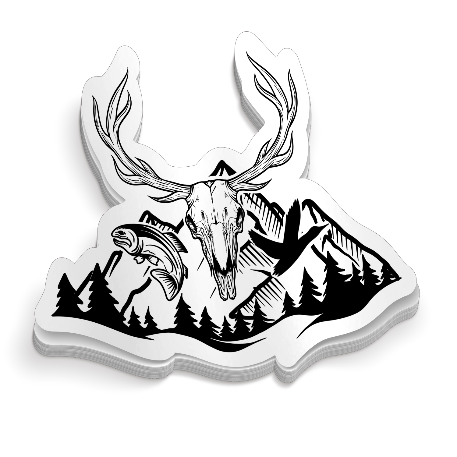 Cast & Blast - Sticker