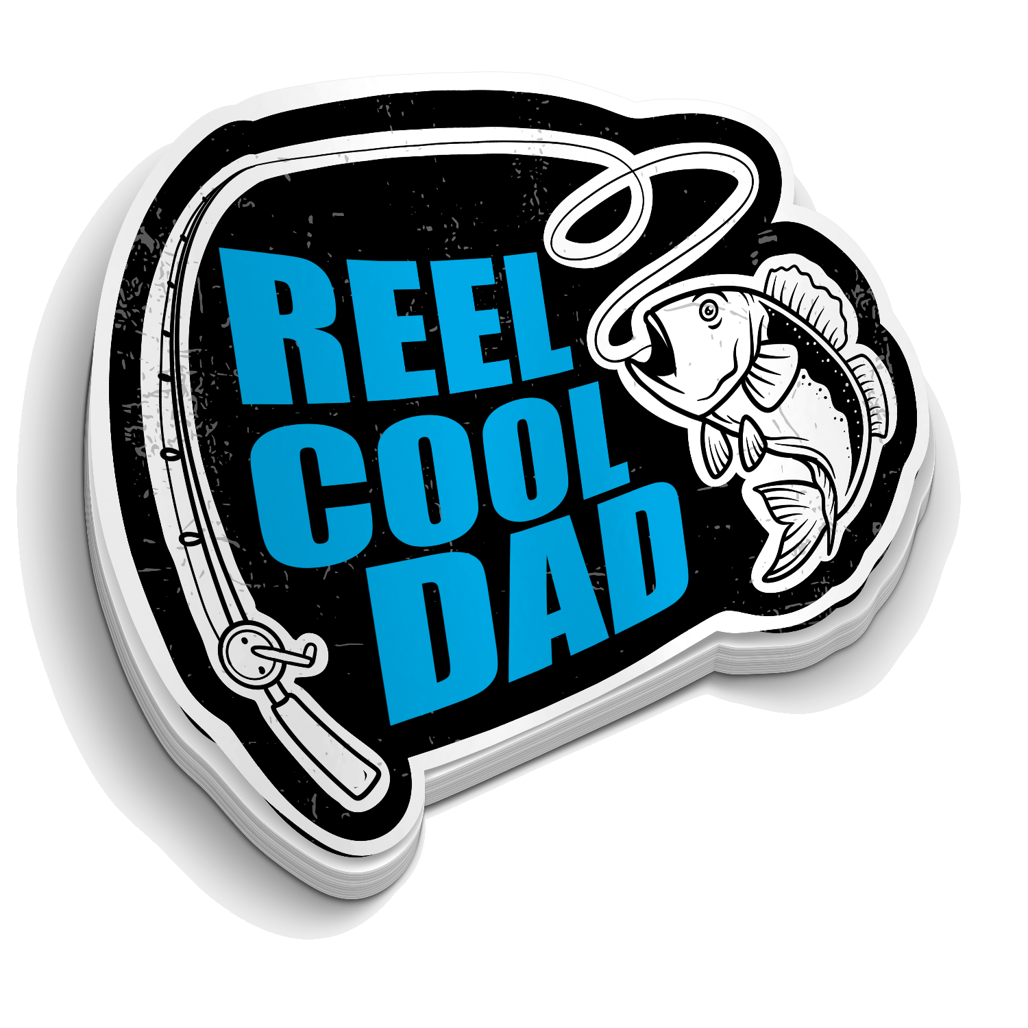 Reel Cool Dad "sticker"