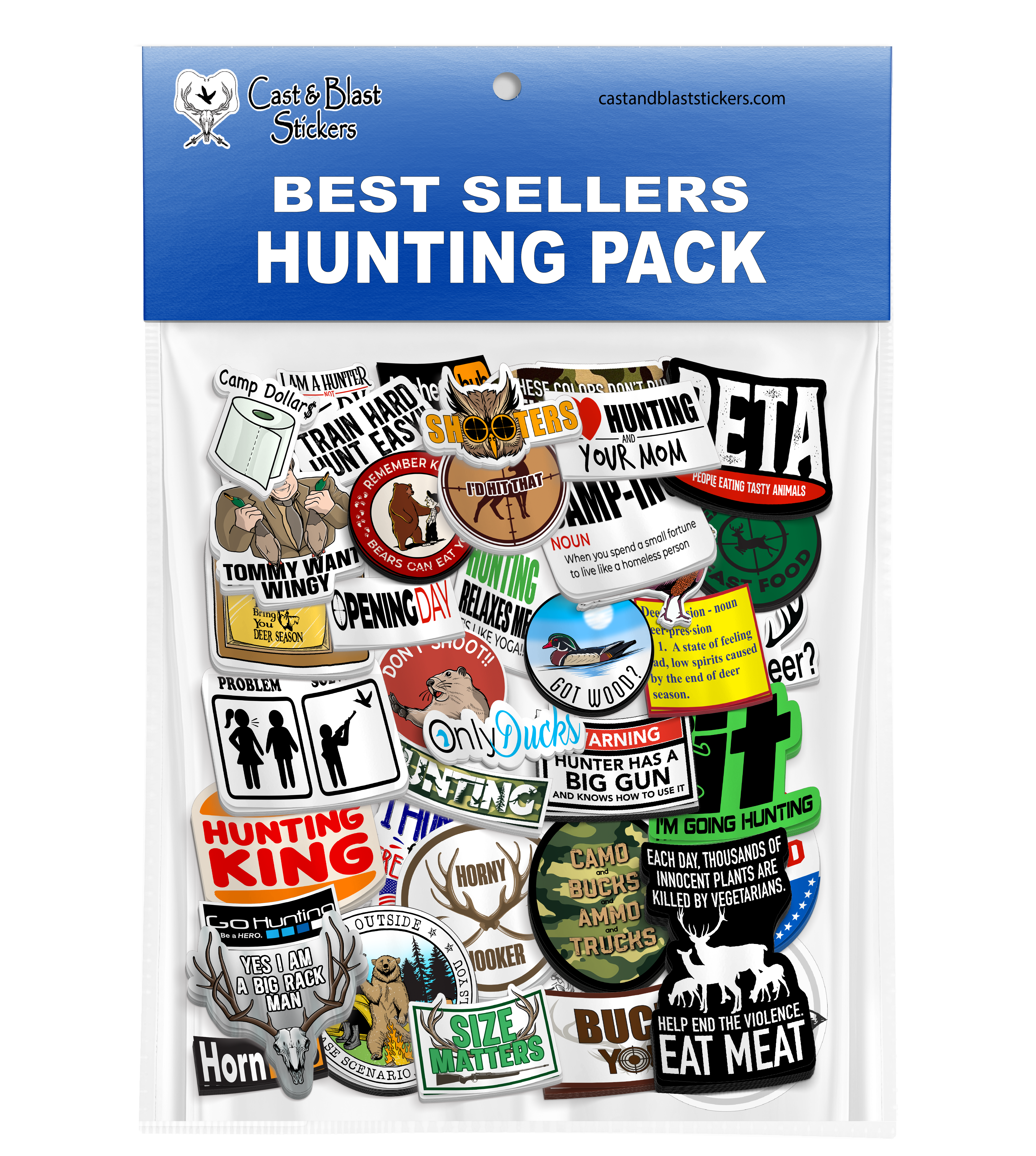 Hunting Best Sellers Sticker Pack