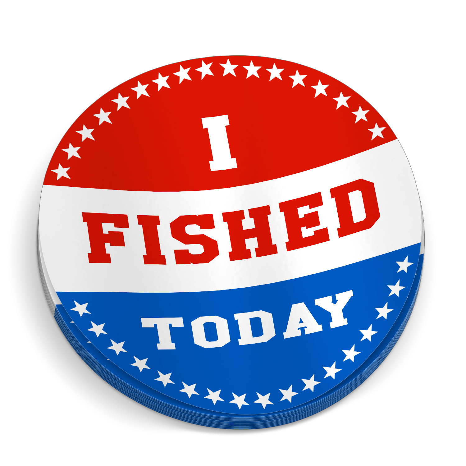 I Fished Today - Sticker