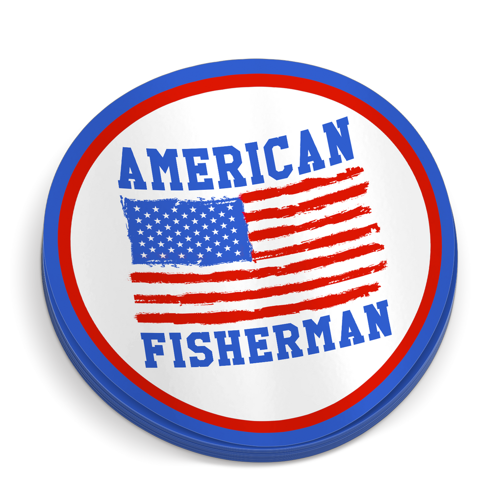 American Fisherman -  Fishing Sticker