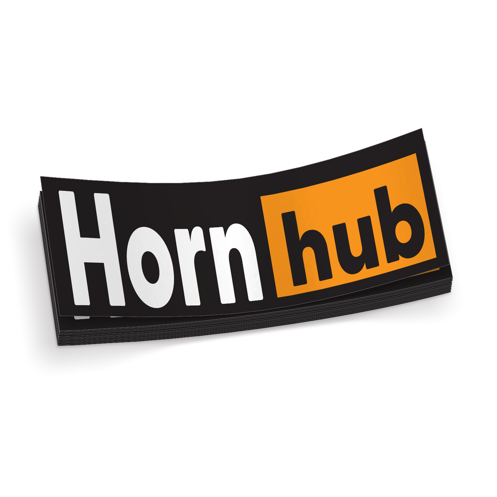 Horn Hub - Funny Hunting Sticker