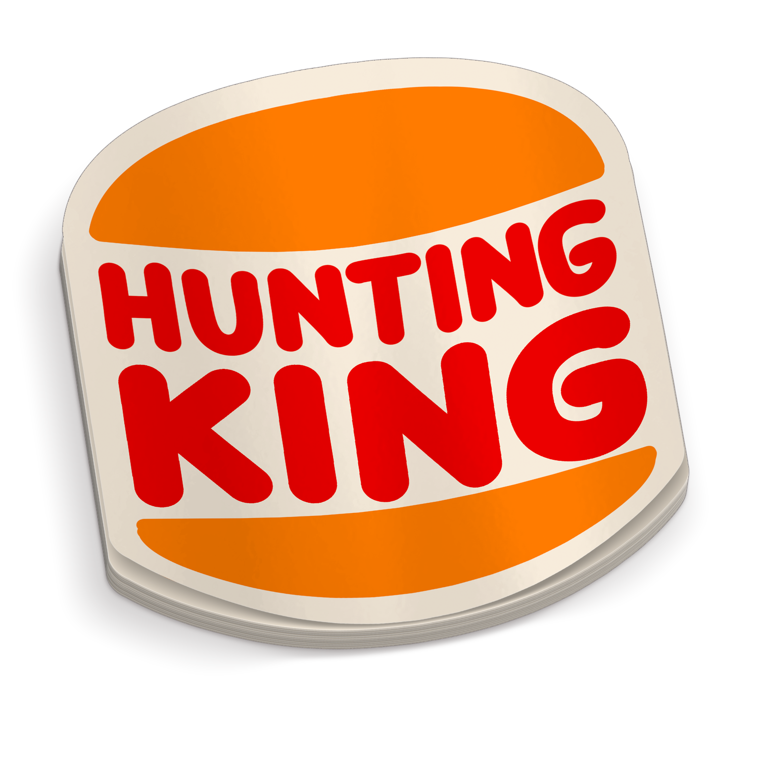 Hunting King - Funny Hunting Sticker