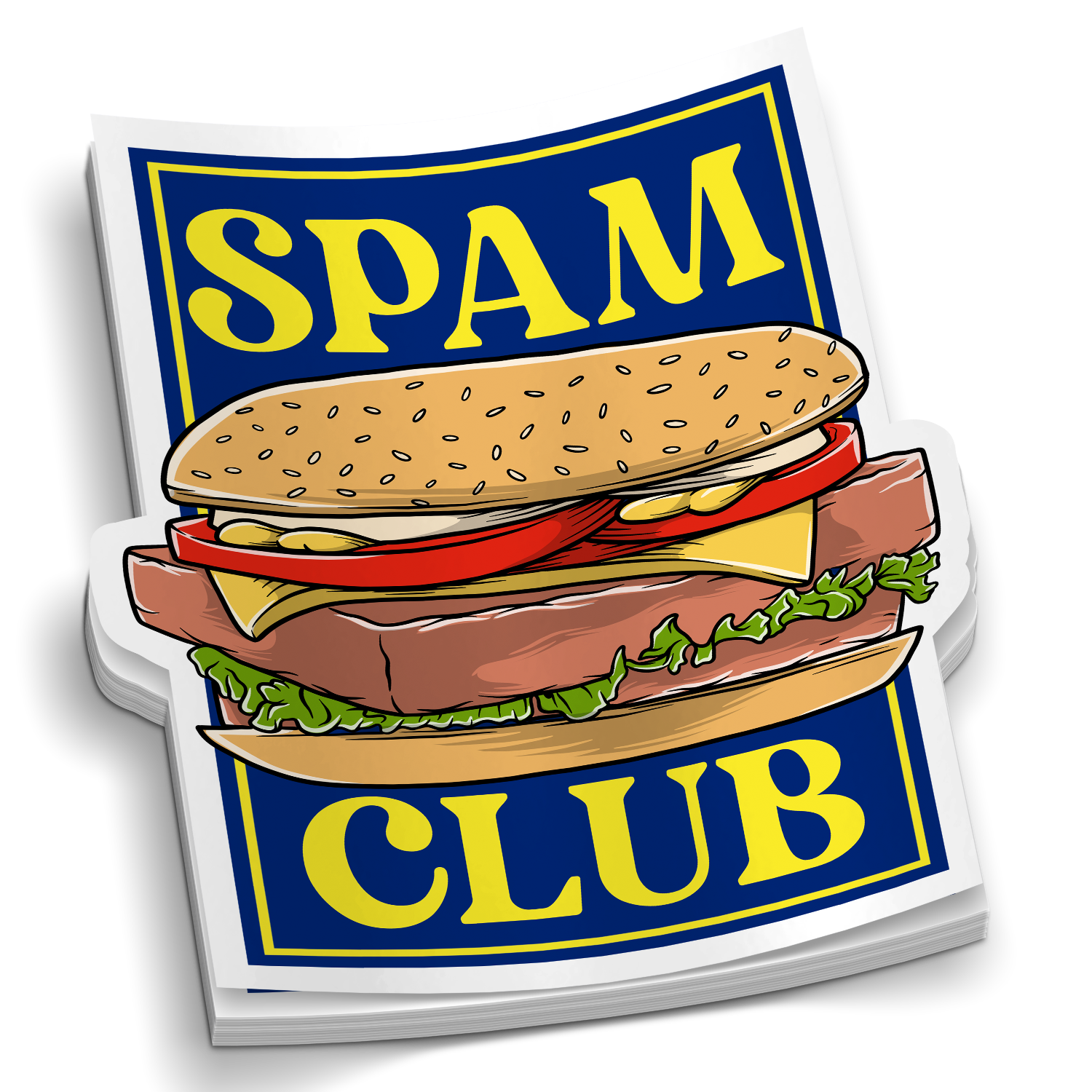 Spam Club - Sticker