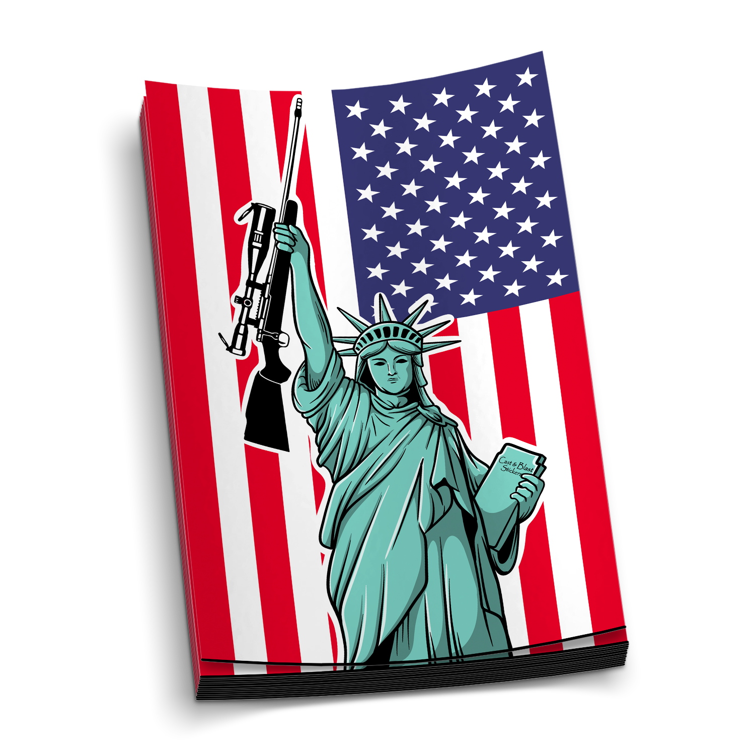 Statue of Liberty Arm - Hunting Sticker
