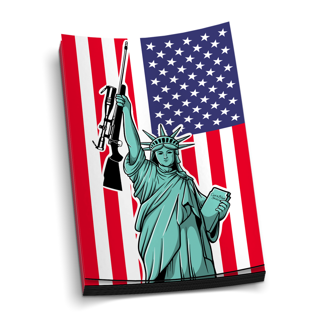 Statue of Liberty Arm - Hunting Sticker