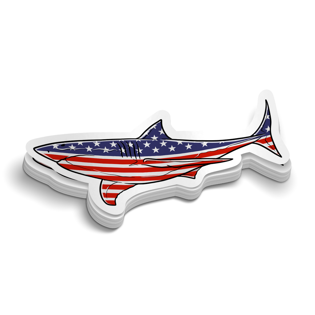 American Shark - Sticker