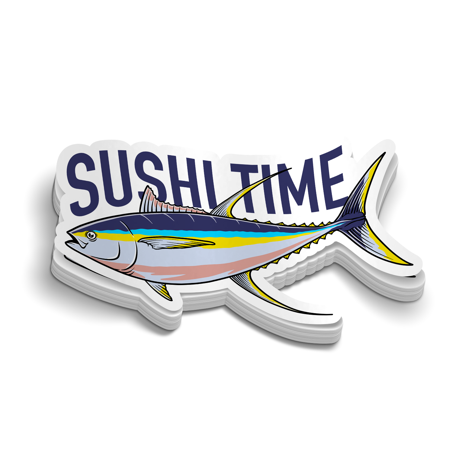 Sushi Time - Fishing Sticker