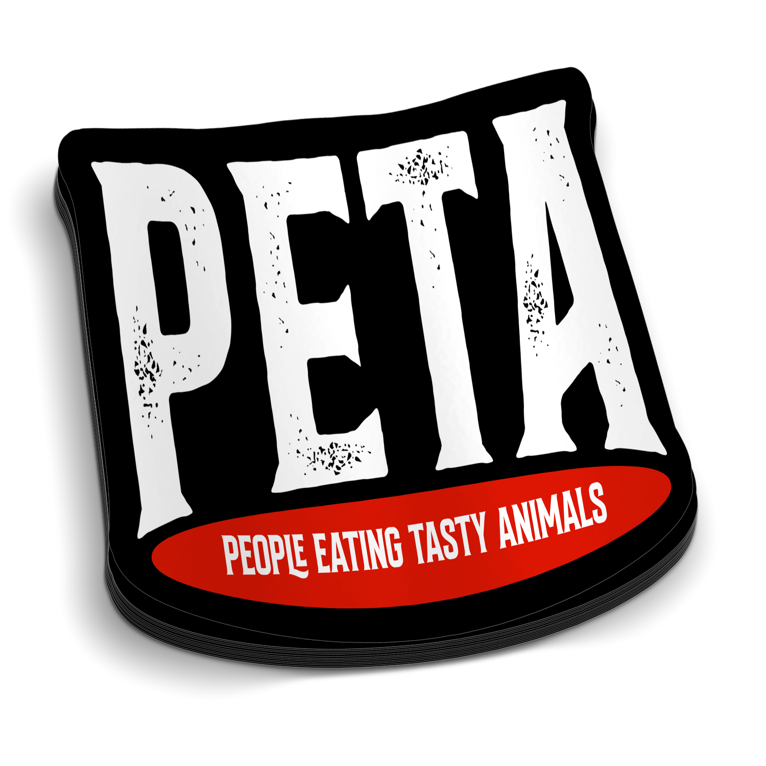 PETA - People Eating Tasty Animals - Funny Hunting Sticker