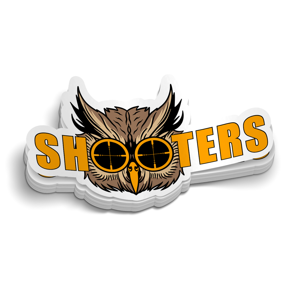 Shooters -  Funny Sticker