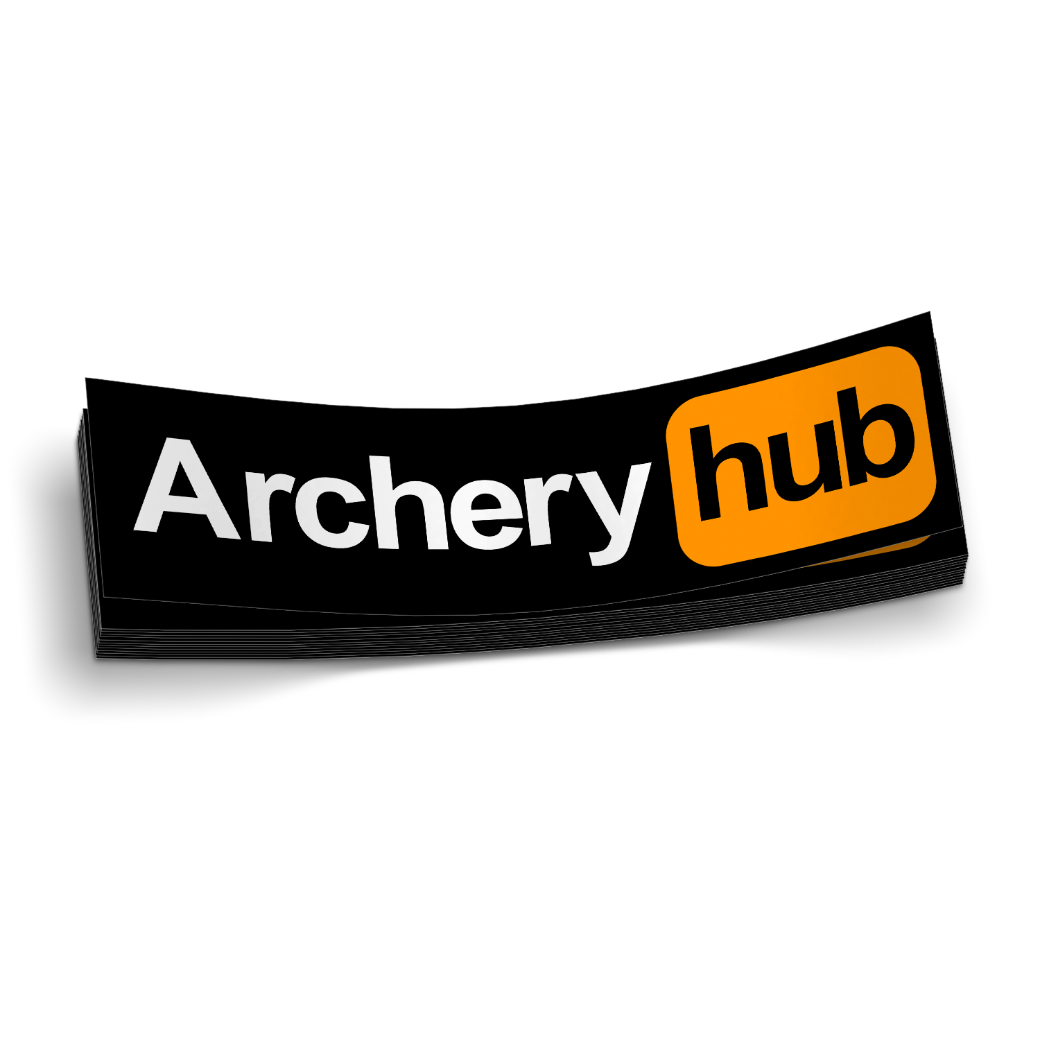 Archery Hub - Funny Sticker