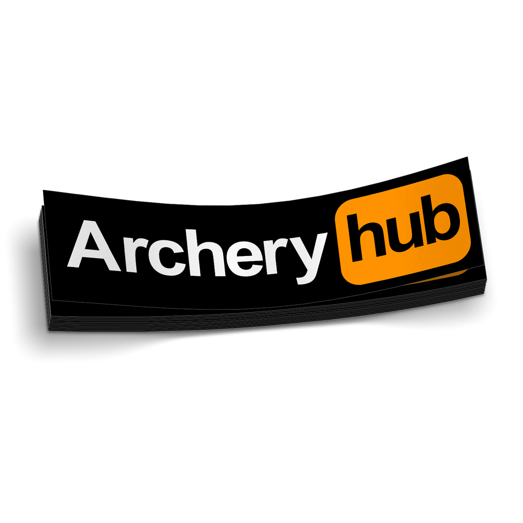 Archery Hub - Funny Sticker