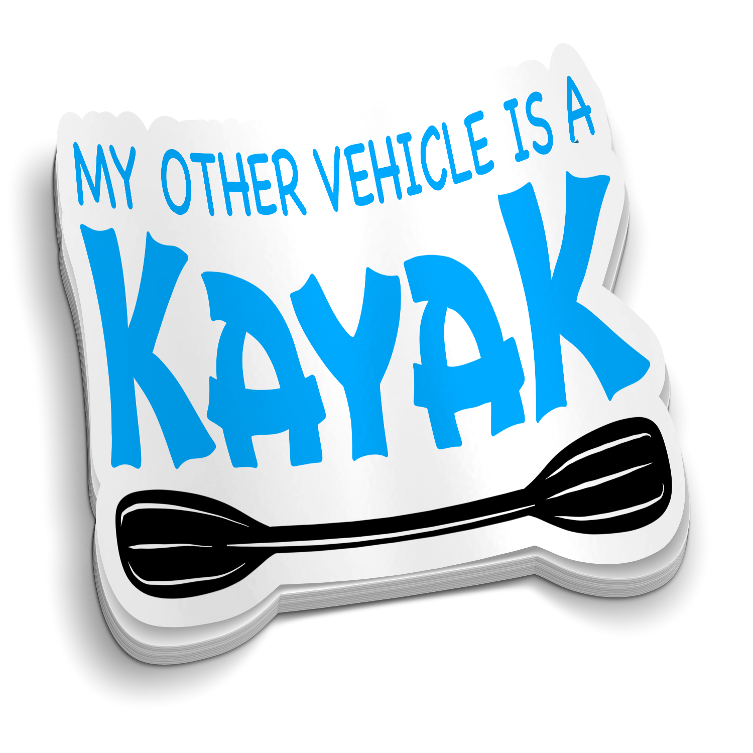 My Other Vehicle is a Kayak - Sticker