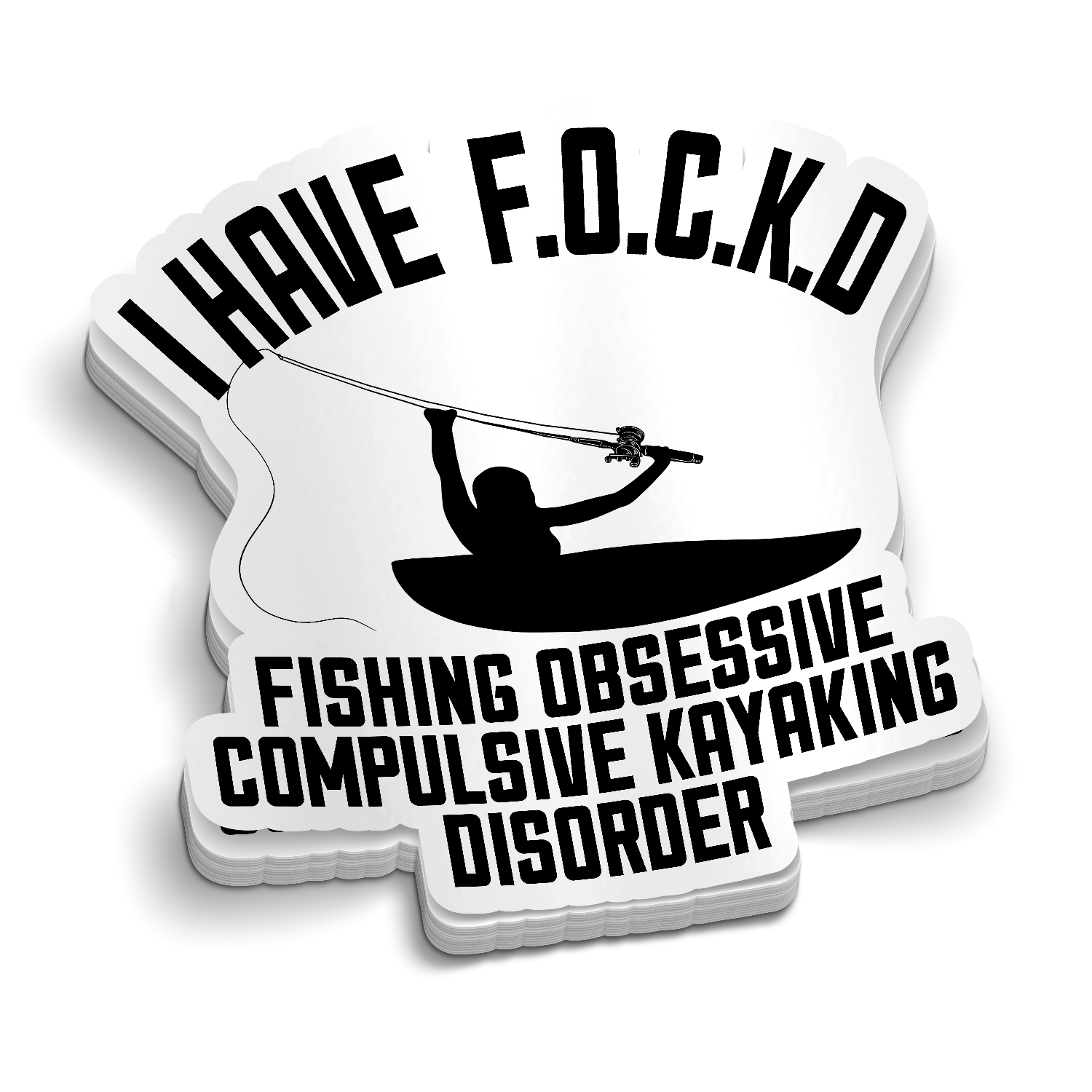 I Have Focked - Funny Sticker