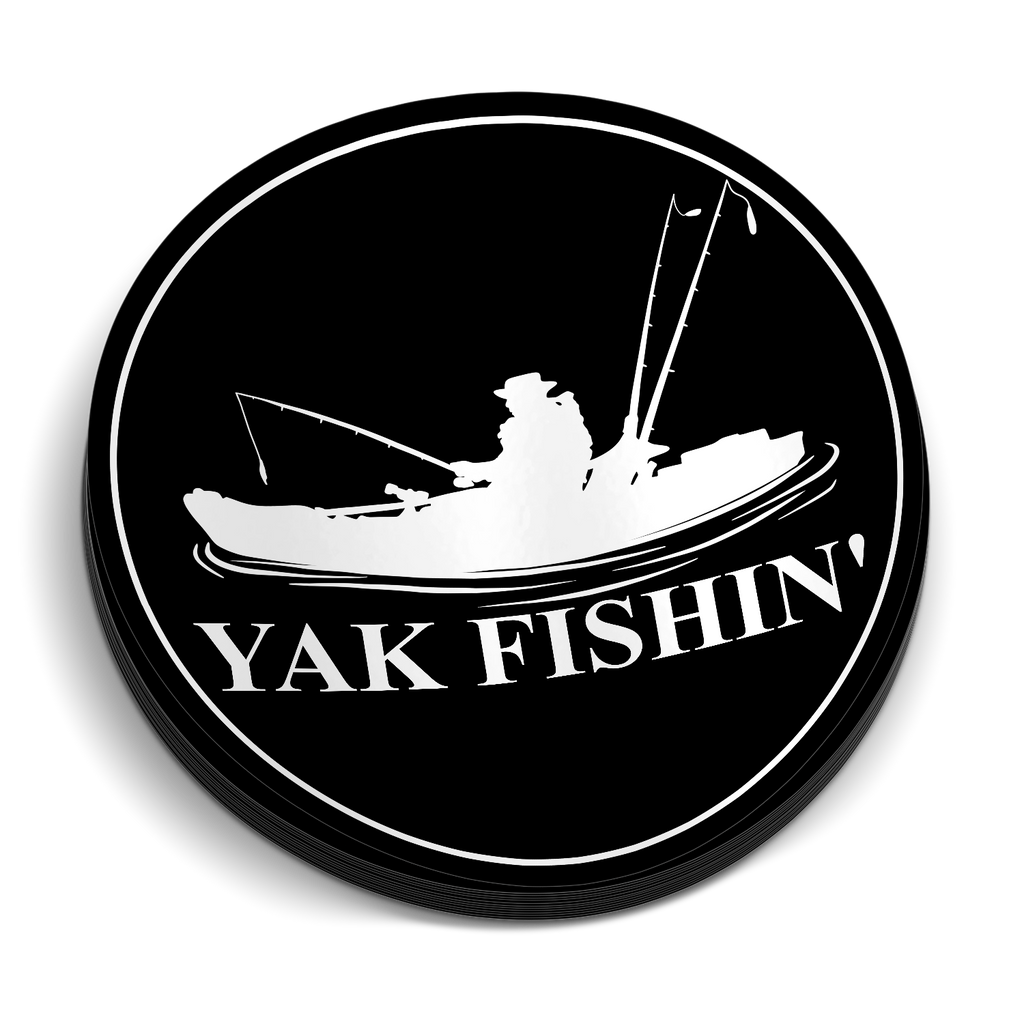 Yak Fishin - Fishing Sticker