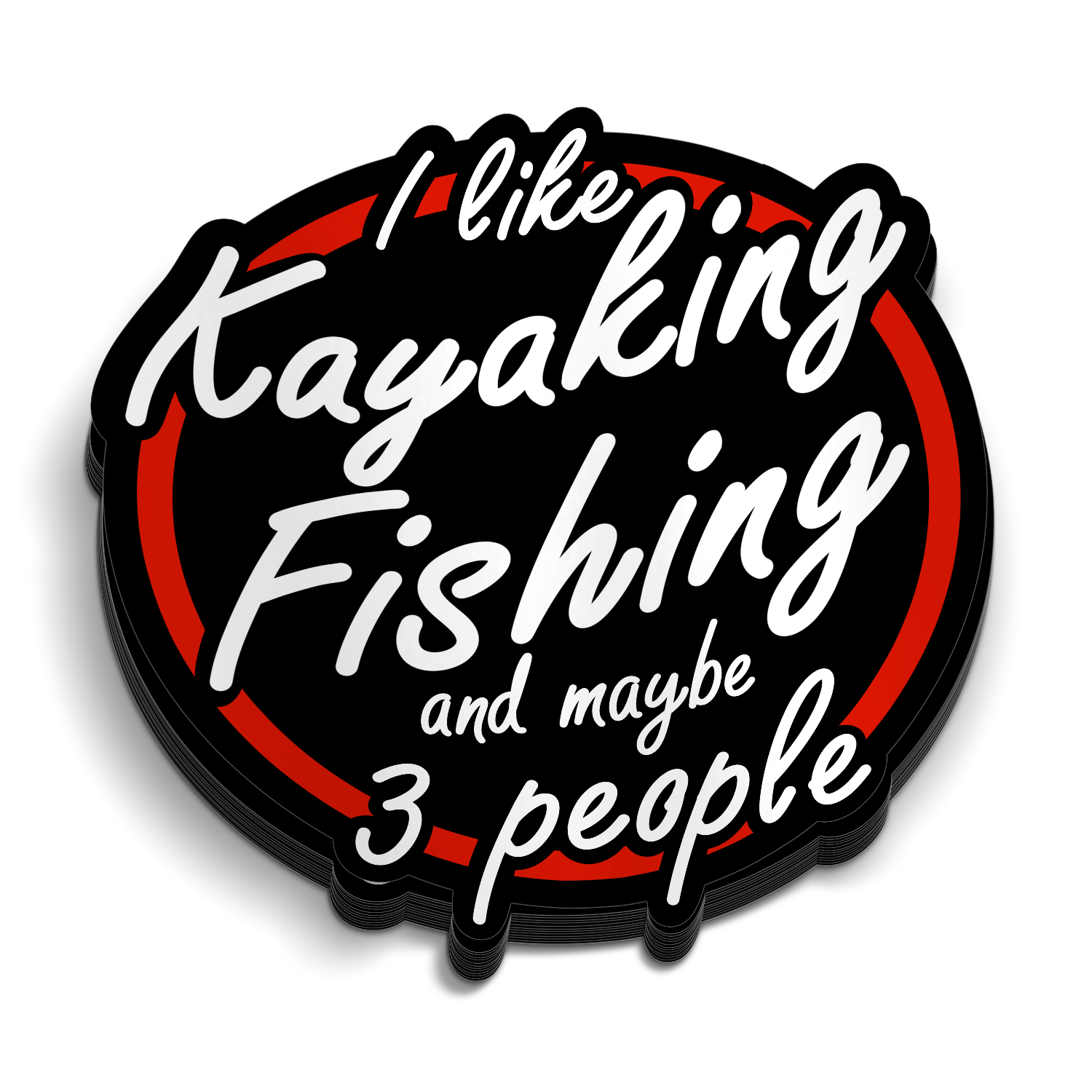 I like Kayaking - Sticker