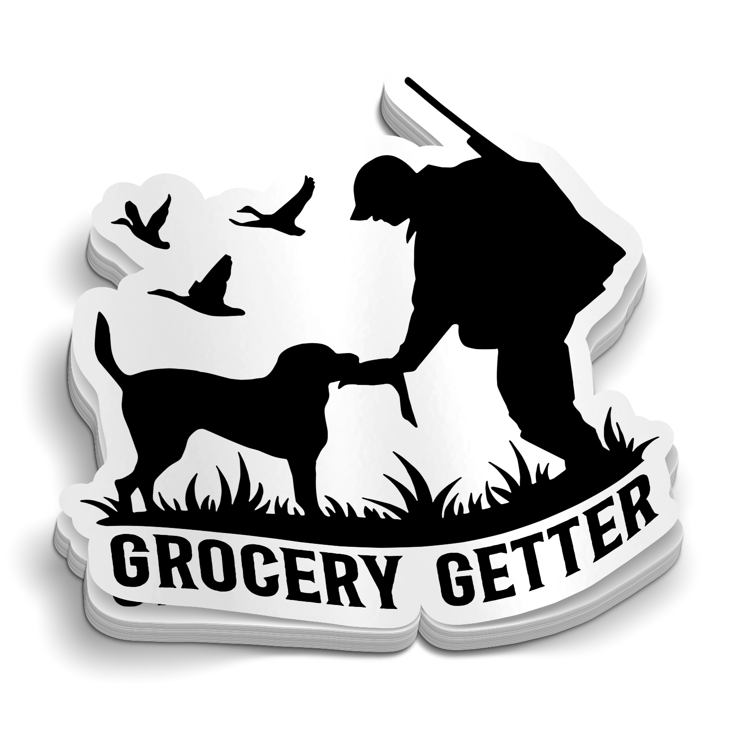 Grocery Getter - Funny Hunting Sticker