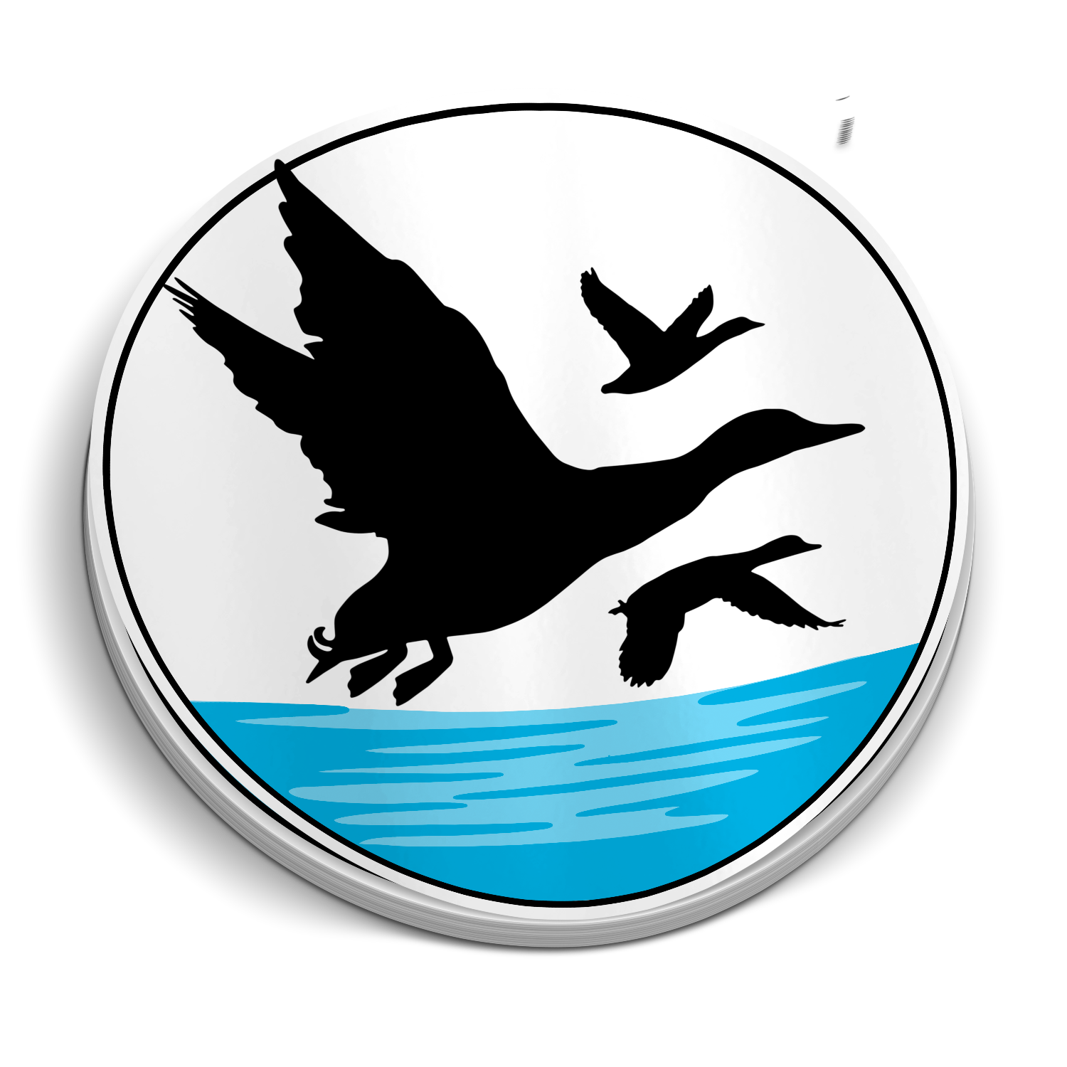 Birds Flying - Sticker