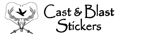 Cast and Blast Stickers