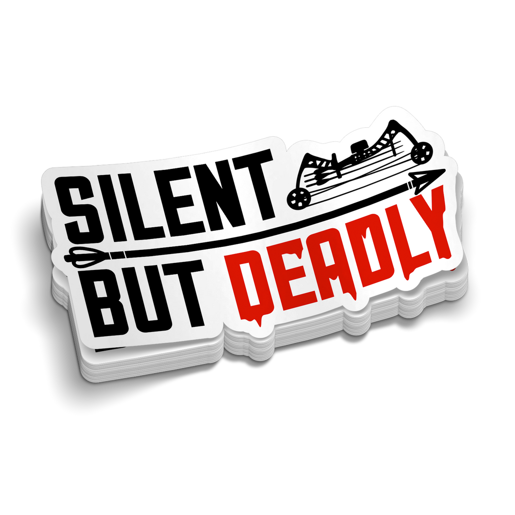 Silent But Deadly - Funny Hunting Sticker